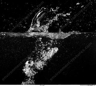 Photo Texture of Water Splashes 0158